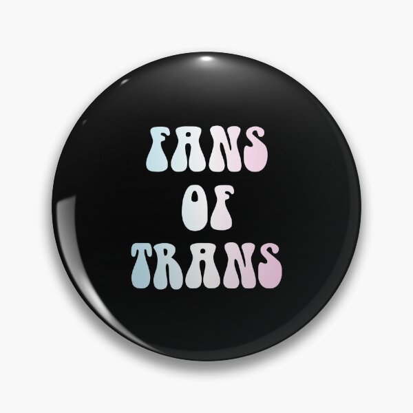 Item preview, Fans Of Trans Transgender Flag Hippie Text designed and sold by everything4eva.