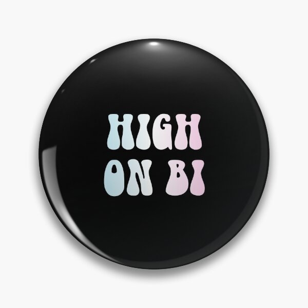 Item preview, High On Bi Transgender Flag Hippie Text designed and sold by everything4eva.