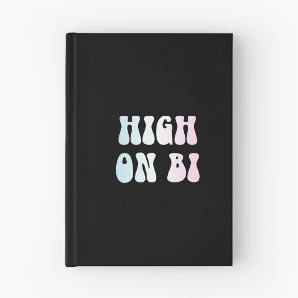 Item preview, High On Bi Transgender Flag Hippie Text designed and sold by everything4eva.