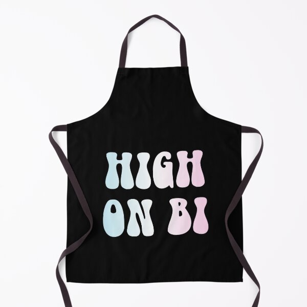 Item preview, High On Bi Transgender Flag Hippie Text designed and sold by everything4eva.