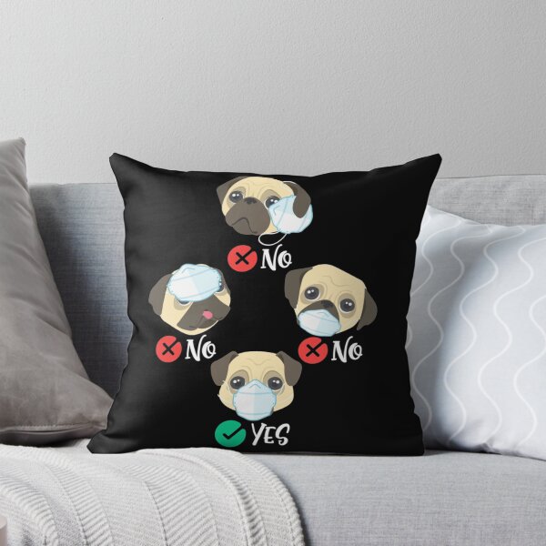 Item preview, Pug Wear Face Mask Funny designed and sold by Kenruhaea7925.