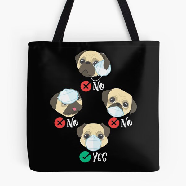 Item preview, Pug Wear Face Mask Funny designed and sold by Kenruhaea7925.