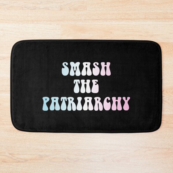 Item preview, Smash The Patriarchy Transgender Flag Hippie Text designed and sold by everything4eva.