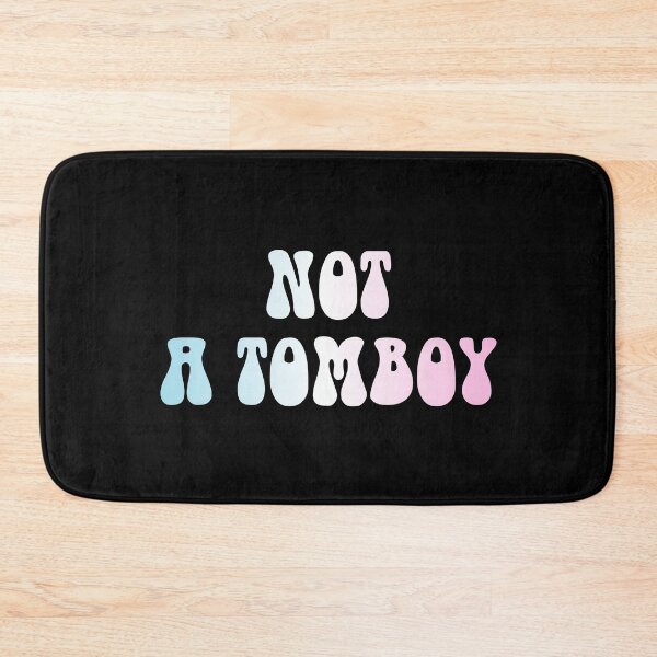 Item preview, Not A Tomboy Transgender Flag Hippie Text designed and sold by everything4eva.