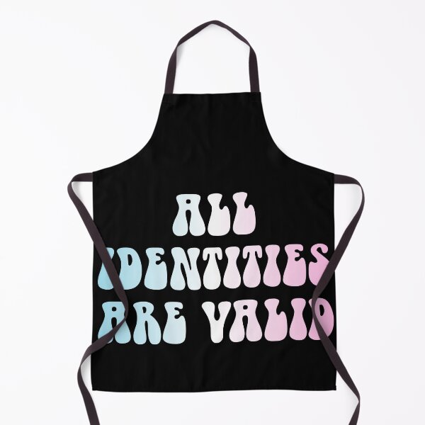 Item preview, All Identities Are Valid Transgender Flag Hippie Text designed and sold by everything4eva.