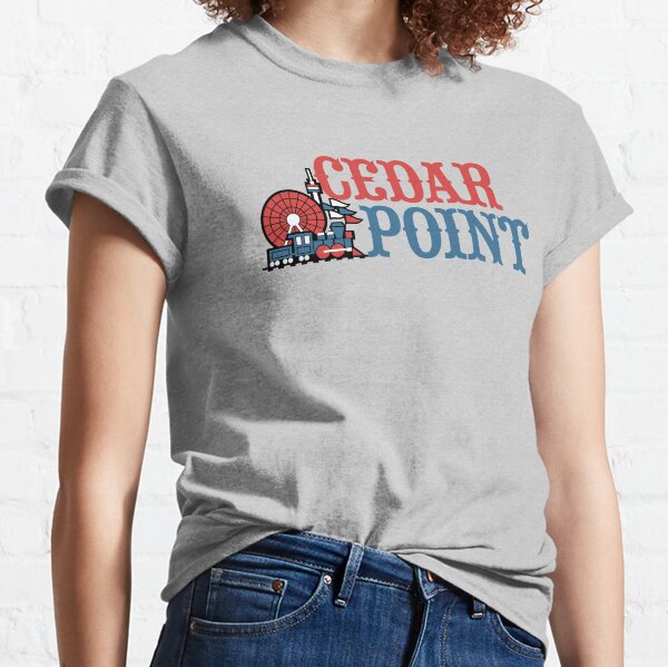 Cedar Point Old Vintage Logo Design Classic T-Shirt