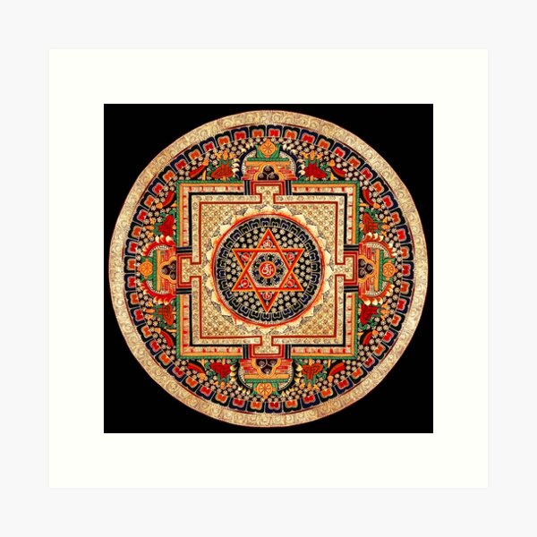 Item preview, Buddhist Mandala 25 designed and sold by GuyBlank.