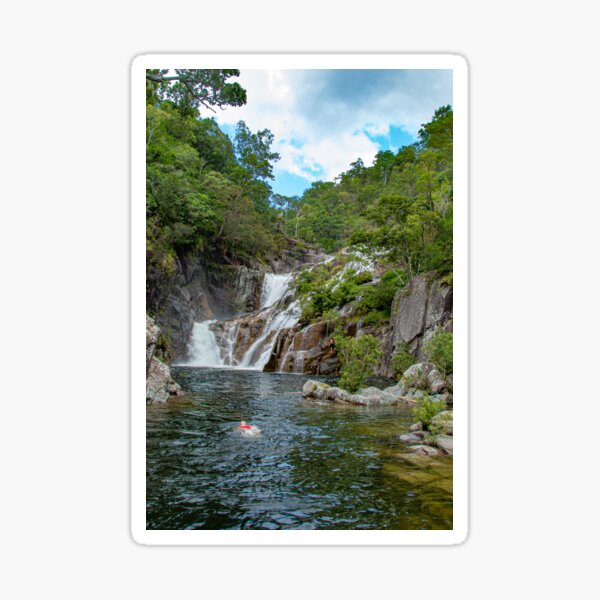 Behana Gorge, Cairns, Queensland- Photography Print Sticker