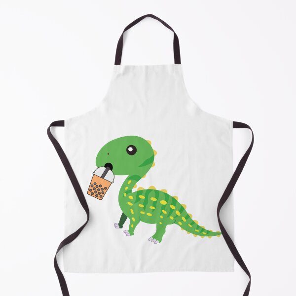Item preview, Cute Green Dino Boba  designed and sold by Rpgpbp.