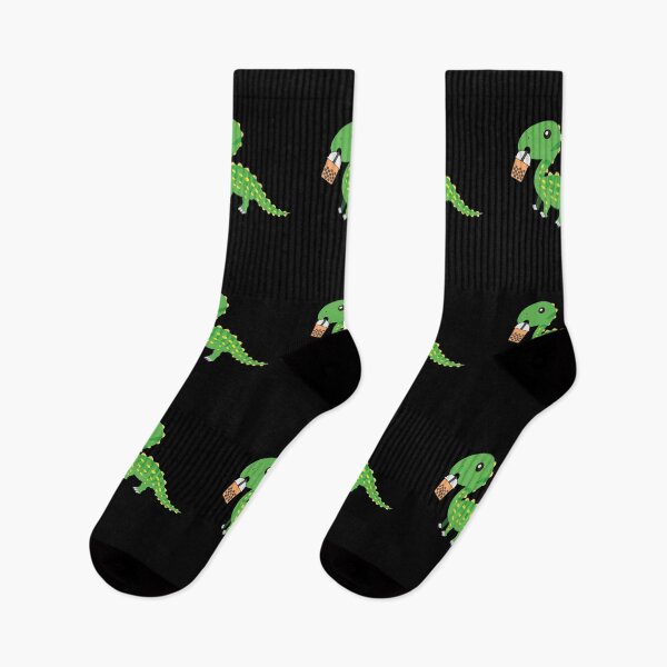 Item preview, Cute Green Dino Boba  designed and sold by Rpgpbp.