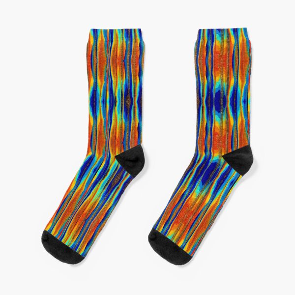 Fiery Yellowstone Socks