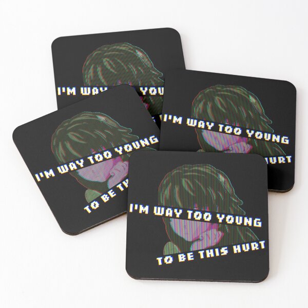 Item preview, I'm Way Too Young To Be This Hurt designed and sold by RabbitLair.