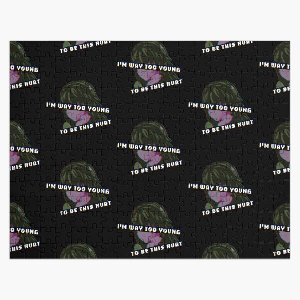 Item preview, I'm Way Too Young To Be This Hurt designed and sold by RabbitLair.