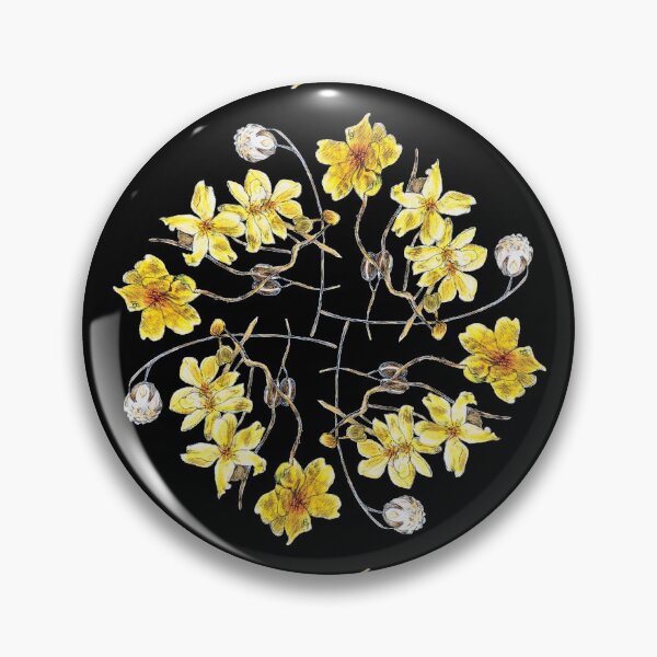 Item preview, Yellow Kapok repeat design designed and sold by Anne Huth.