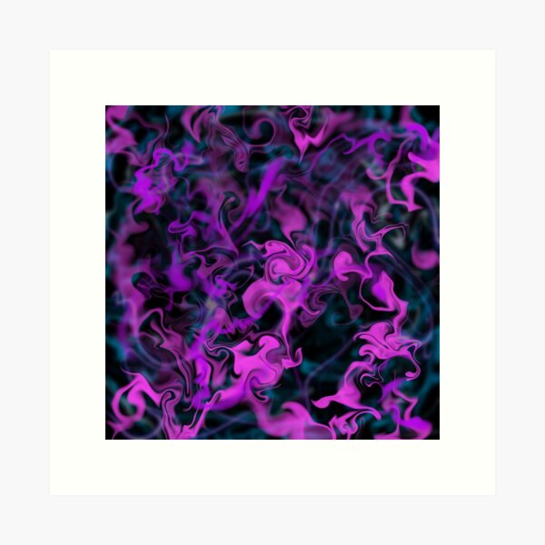 Aperçu de l'œuvre Abstrait Ultra Pink Vapor créée et vendue par Fhfarms.