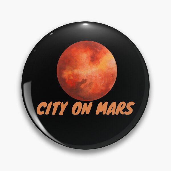 Item preview, City On Mars designed and sold by Imaginative Expressions⭐️ ⭐️ ⭐️ ⭐️ ⭐️.