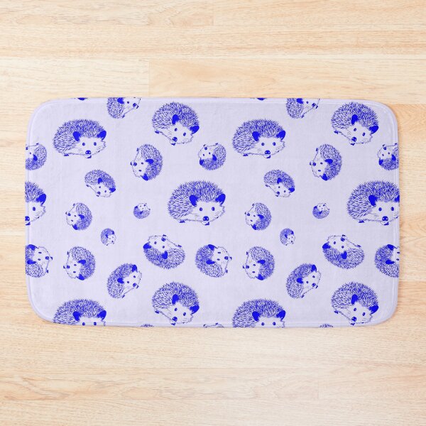 Item preview, Blue Hedgehog Pattern designed and sold by Elisabeth Lucas.