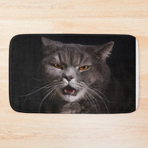 Item preview, Angry Cat - Gray designed and sold by angus77ok.