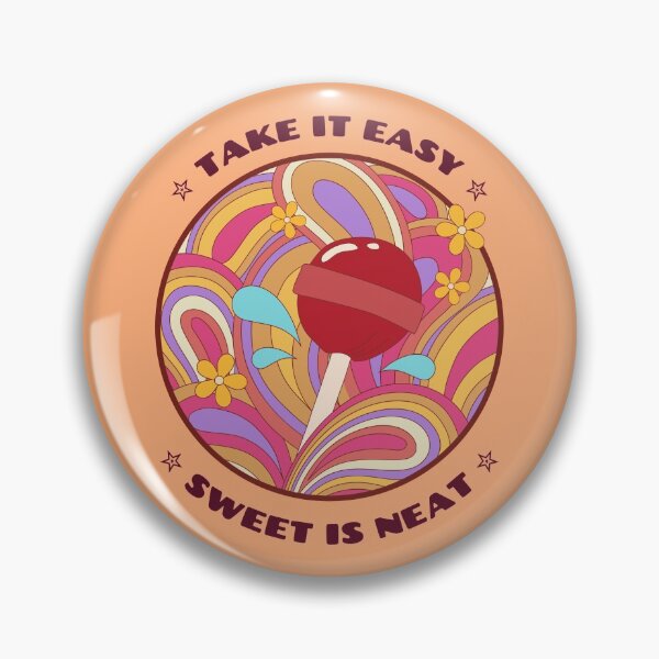 Item preview, Take It Easy Sweet Is Neat Retro Groovy designed and sold by gugenia.