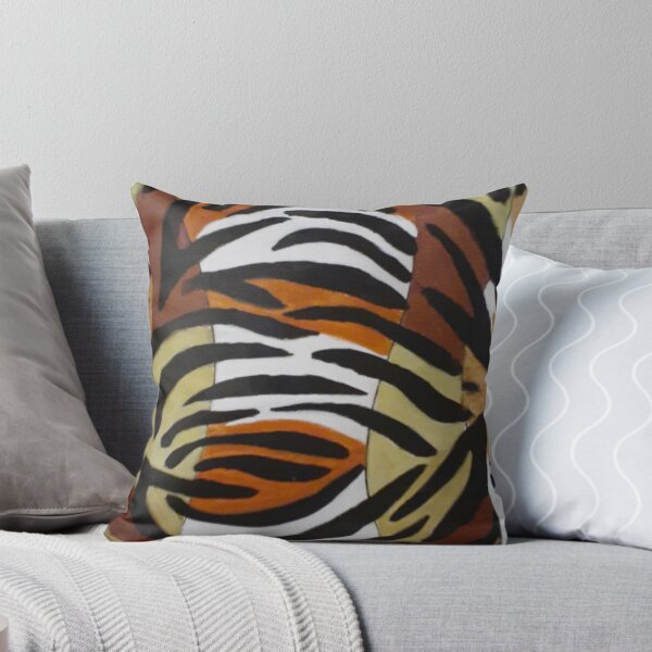 Item preview, Tigre cebra de charlotte VanRoss designed and sold by Charlotte VanRoss fine art.