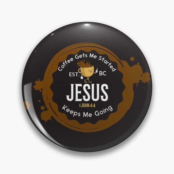 Item preview,  Coffee Get Me Started Jesus Keeps Me Going designed and sold by loveoceanair.