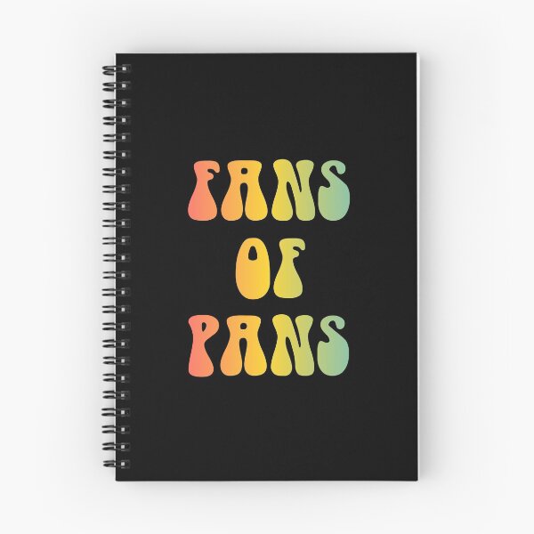 Item preview, Fans of Pans Pansexual Flag Hippie Text designed and sold by everything4eva.