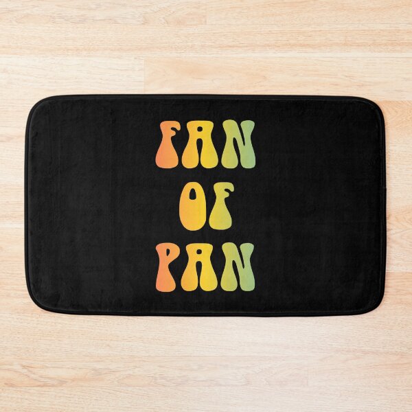 Item preview, Fan Of Pan Pansexual Flag Hippie Text designed and sold by everything4eva.
