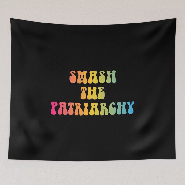 Item preview, Smash The Patriarchy Pansexual Flag Hippie Text designed and sold by everything4eva.