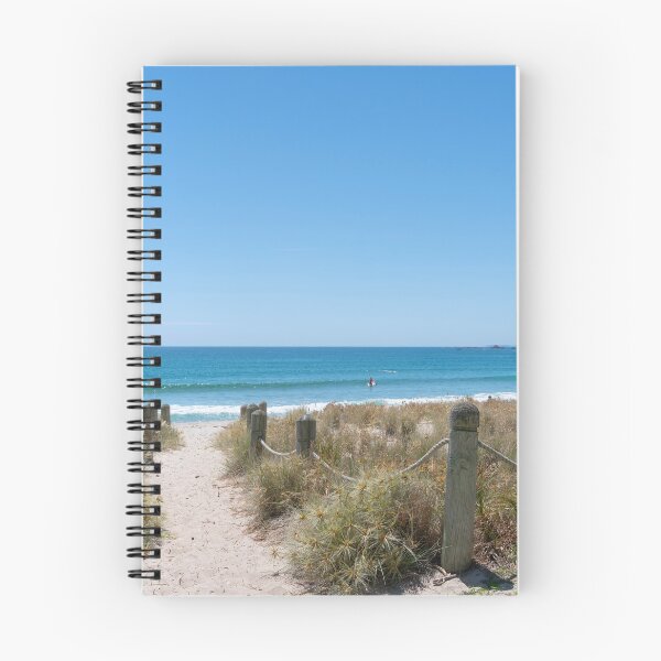 Item preview, Bollards and ropes line sand track through dunes to Main Beach Mount Maunganui designed and sold by Brian Scantlebury.
