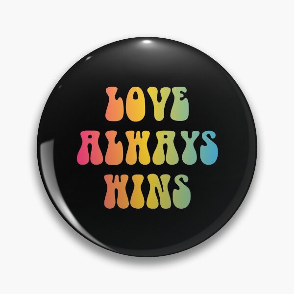 Item preview, Love Always Wins Pansexual Flag Hippie Text designed and sold by everything4eva.