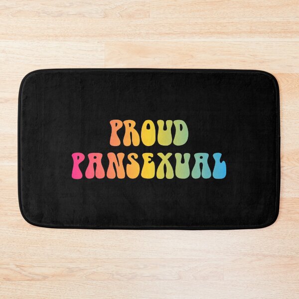 Item preview, Proud Pansexual Pansexuality Flag Hippie Text designed and sold by everything4eva.