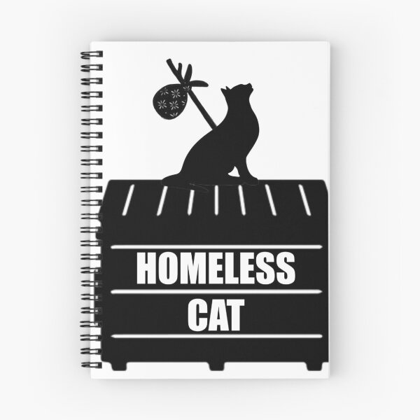 Item preview, Homeless Cat Sillouette designed and sold by SLCollectibles.