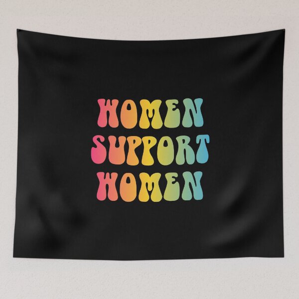 Item preview, Women Support Women Pansexual Flag Hippie Text designed and sold by everything4eva.