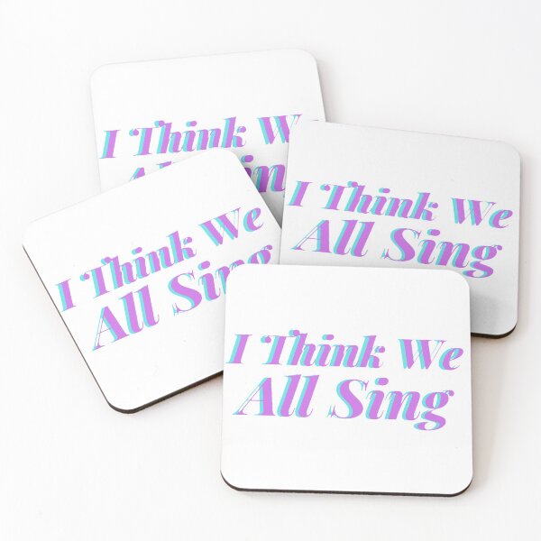Item preview, i think we all sing designed and sold by JocelynCrafts.