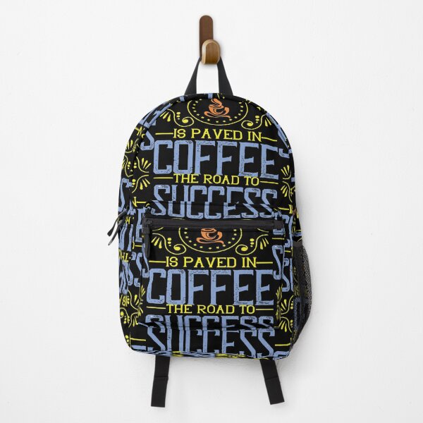 Item preview, The Road To Success Is Paved In Coffee designed and sold by dhajr.