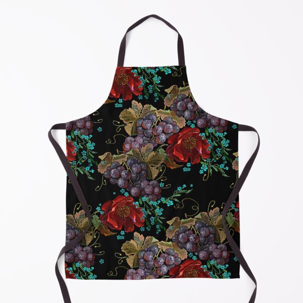 Item preview, Red roses flowers and cluster of grapes designed and sold by matrioshka.