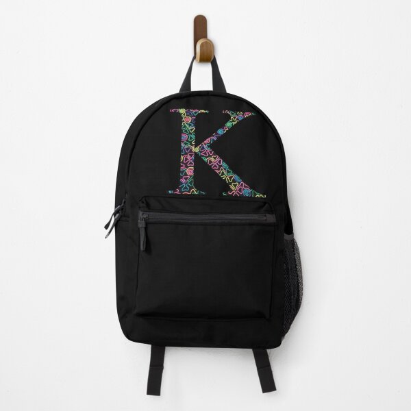 Item preview, Neon Swirl Kappa // Letter K designed and sold by artbysydsyd.