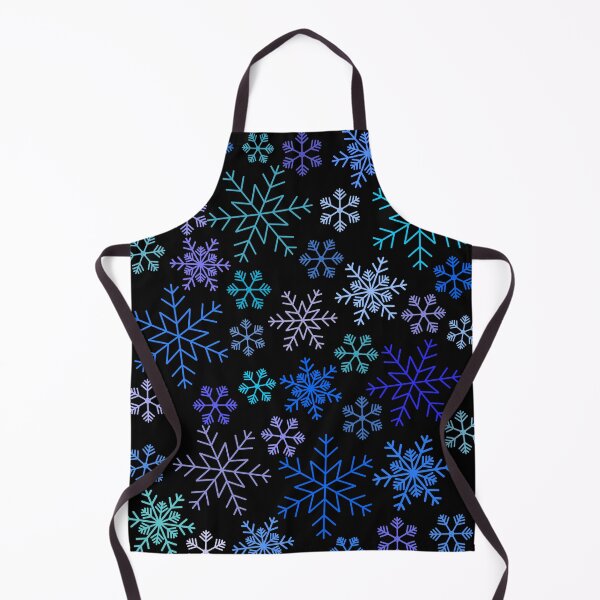 Item preview, Colorful Night Snowflakes designed and sold by Shapes-Mania.