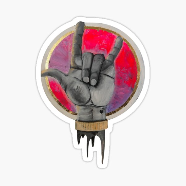 Love is Given Sticker