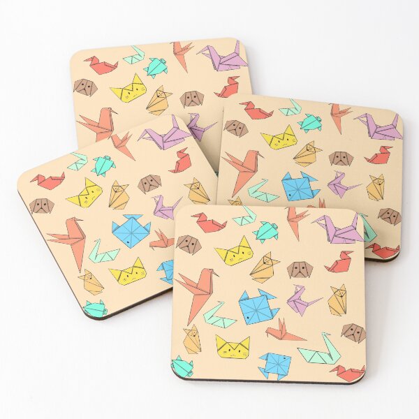 Item preview, Colorful Origami Animals designed and sold by BrEEazydraws.