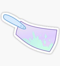Pastel Knife Sticker