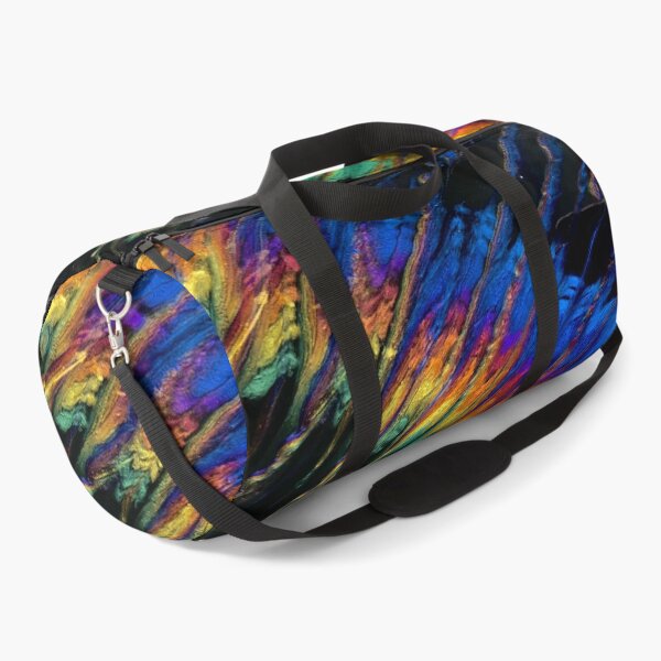 Diagonal Flames Duffle Bag