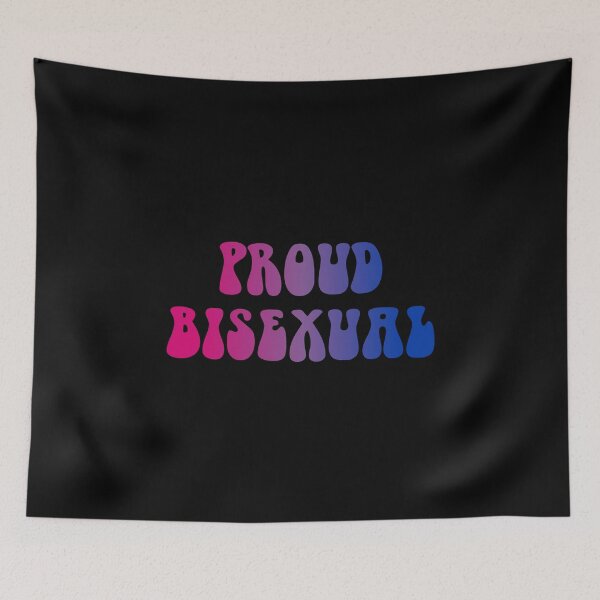 Item preview, Proud Bisexual Bisexuality Flag Hippie Text designed and sold by everything4eva.