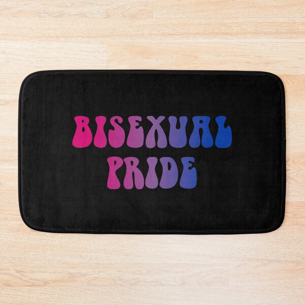 Item preview, Bisexual Pride Bisexuality Flag Hippie Text designed and sold by everything4eva.