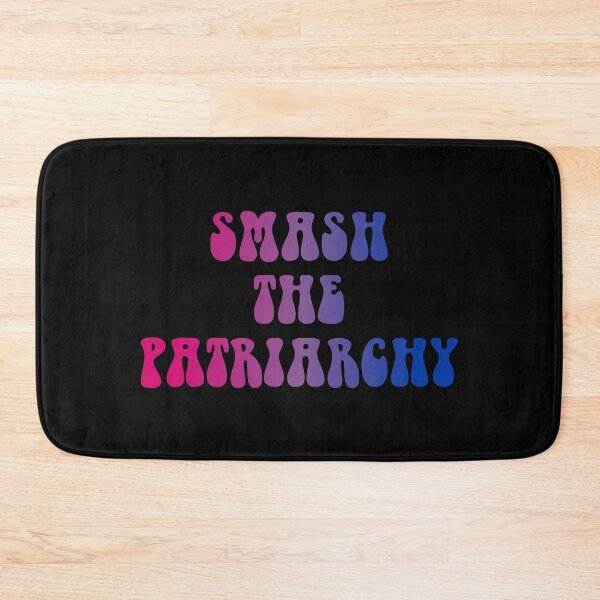 Item preview, Smash The Patriarchy Bisexual Flag Hippie Text designed and sold by everything4eva.