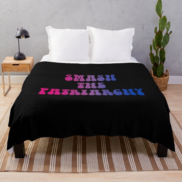 Item preview, Smash The Patriarchy Bisexual Flag Hippie Text designed and sold by everything4eva.