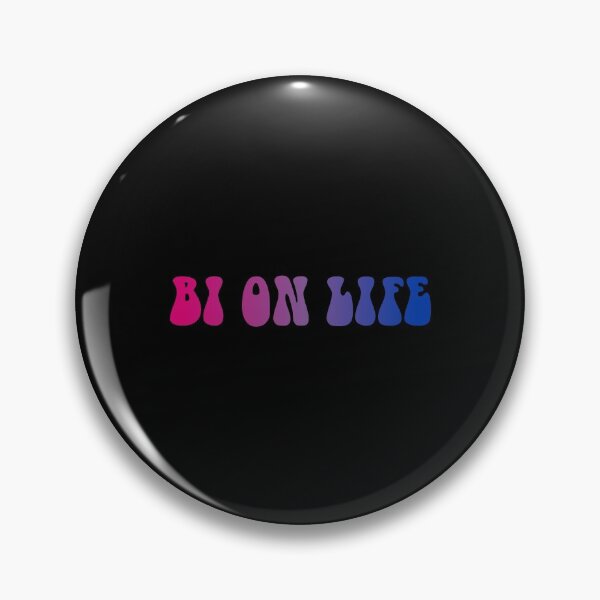 Item preview, Bi On Life Bisexual Flag Hippie Text designed and sold by everything4eva.