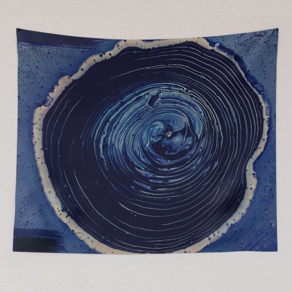 Item preview, Bluest Metal Print designed and sold by Swooncake Press.