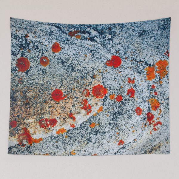 Aperçu de l'œuvre Coquelicots lichens créée et vendue par Scopipodd.