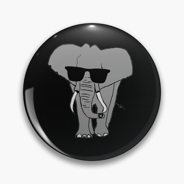 Item preview, Cool Trendy Elephant with Dark Sunglasses designed and sold by DaughterofYah.